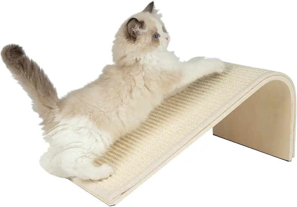 Best Pet Supplies Catify Cat Scratching Ramp - Beige