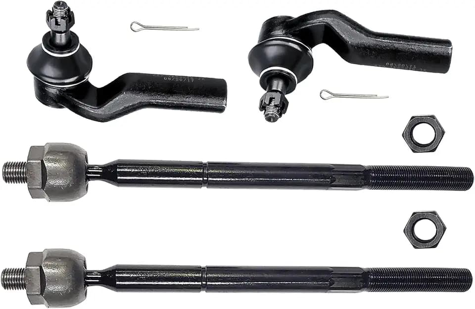 4pc Front Inner Outer Tie Rods for Mazda 3 2004-2013, for Mazda 5 2006-2017