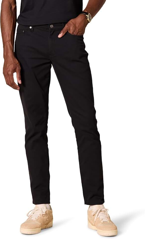 Amazon Essentials Herren Slim Fit Hose aus Stretch-Baumwolltwill