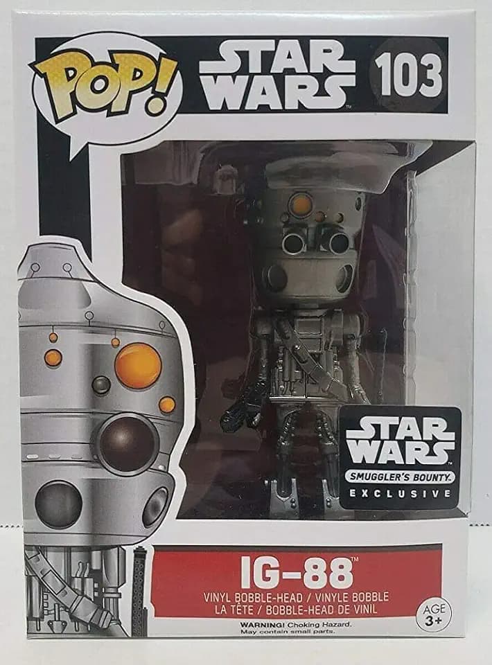 POP!: Star Wars #103 - IG-88 (Star Wars Smuggler's Bounty Exclusive)