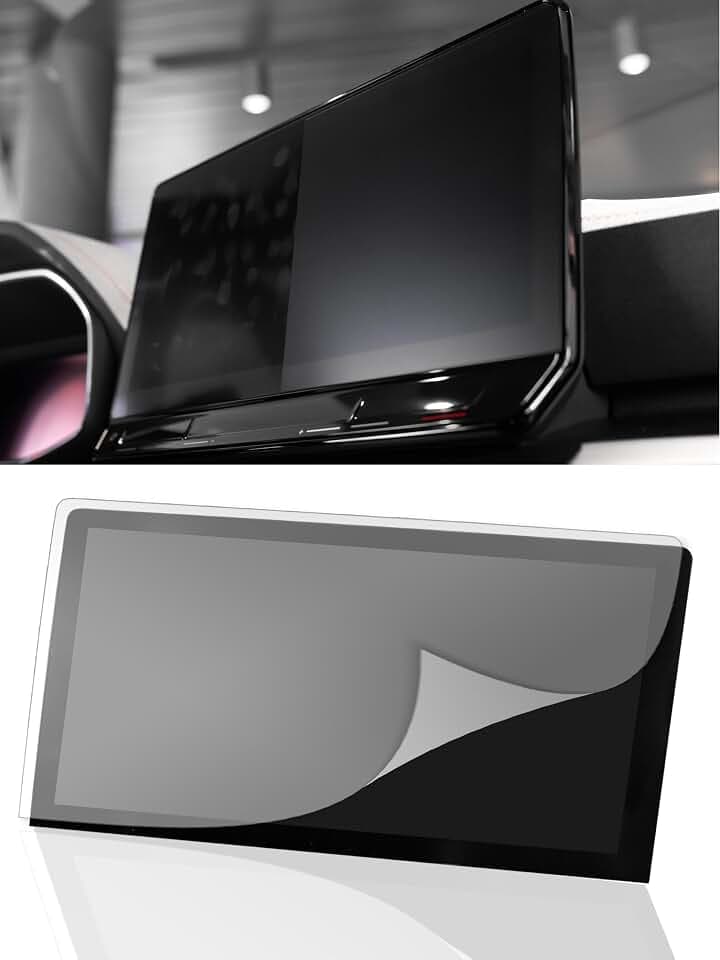 DISSKIN® Displayschutzfolie passend zu Cupra Formentor, Born und Leon mit 12 Zoll Display - selbstheilend durch Wärme, Anti-Fingerabdruck