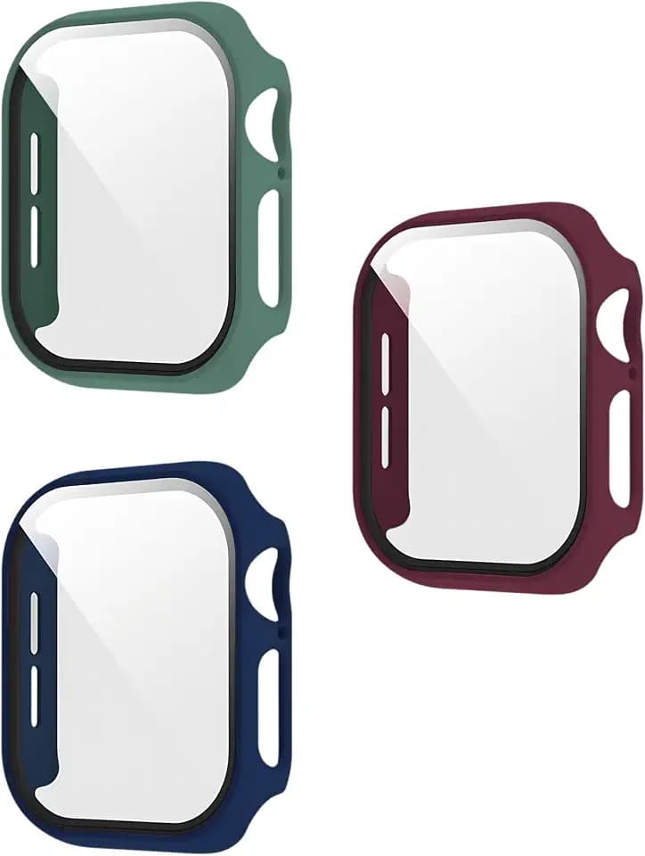 3-Pack Case with Screen Protector for Apple Watch 46mm Series 11/10