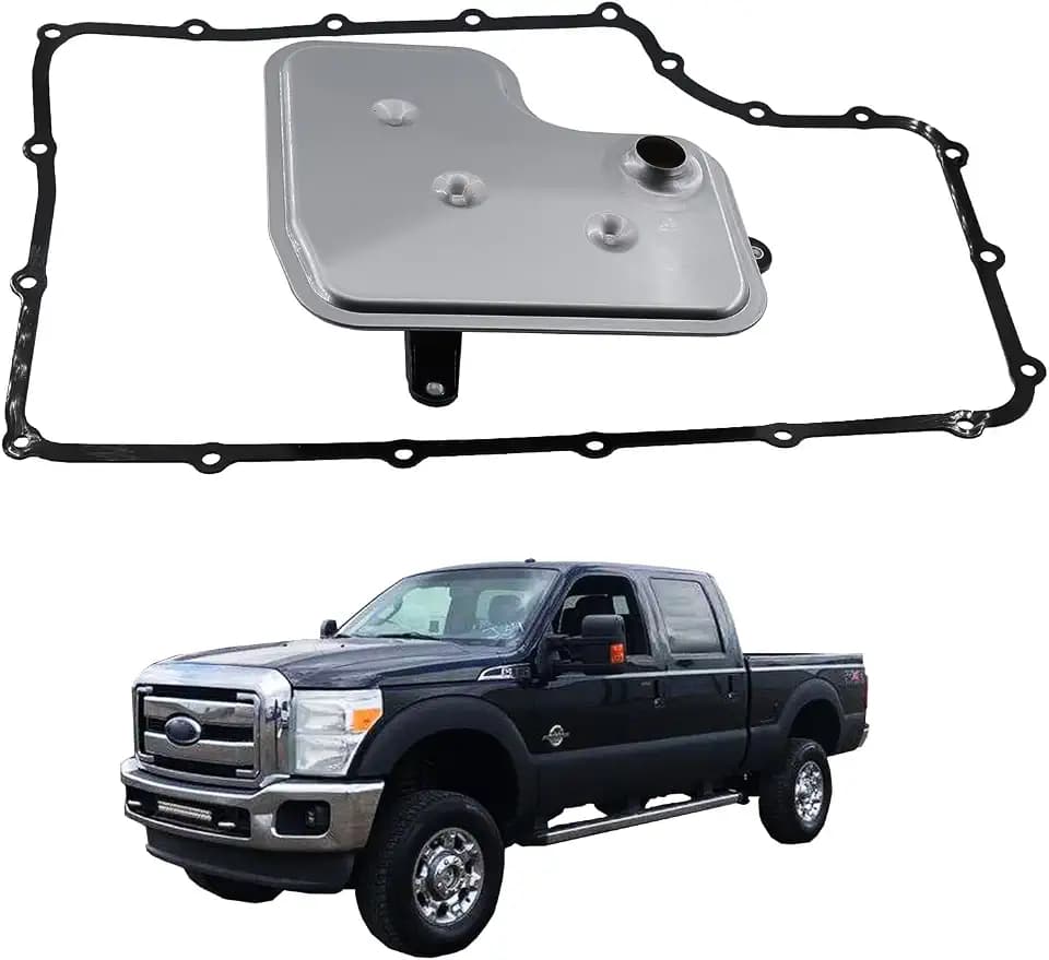 6R140 6 Speed Transmission Filter Kit For Ford E350 E450 F250 Super Duty F350 Super Duty F450 Super Duty F550 Super Duty F650 F750 F53 F59,Replaces OE BC3Z7A098B