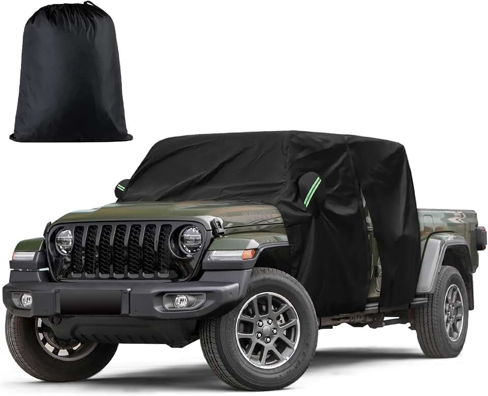 Cab Cover for Jeep Gladiator 2020-2025, Migaven Windproof Waterproof Cover