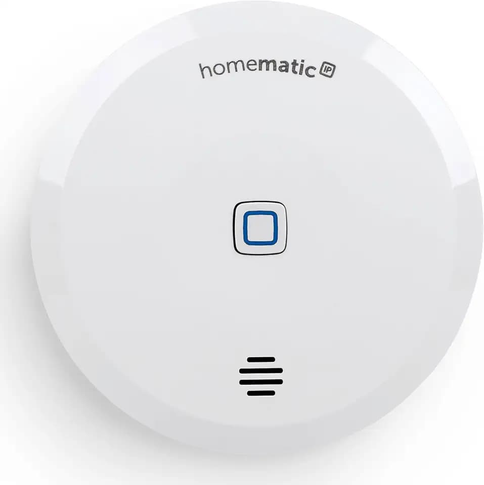 Homematic IP Smart Home Wassersensor, Wassermelder für zuverlässige Alarmierung per Sirene und Push-Benachrichtigung in der Smartphone-App bei Feuchtigkeit und Wasser (Single)