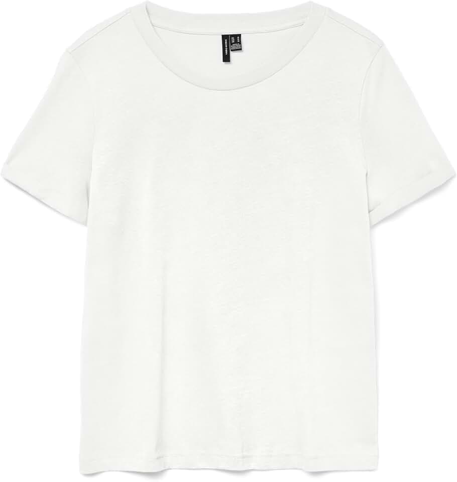 VERO Moda Damen Vmpaula S/S T-Shirt Ga Noos T-Shirt