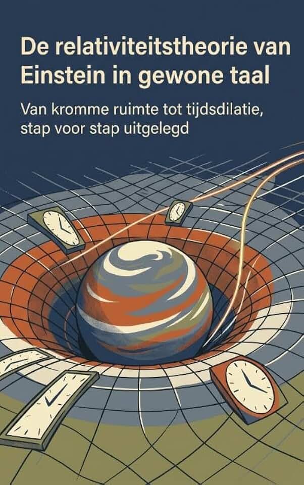 De relativiteitstheorie van Einstein in gewone taal: Van kromme ruimte tot tijdsdilatie, stap voor stap uitgelegd