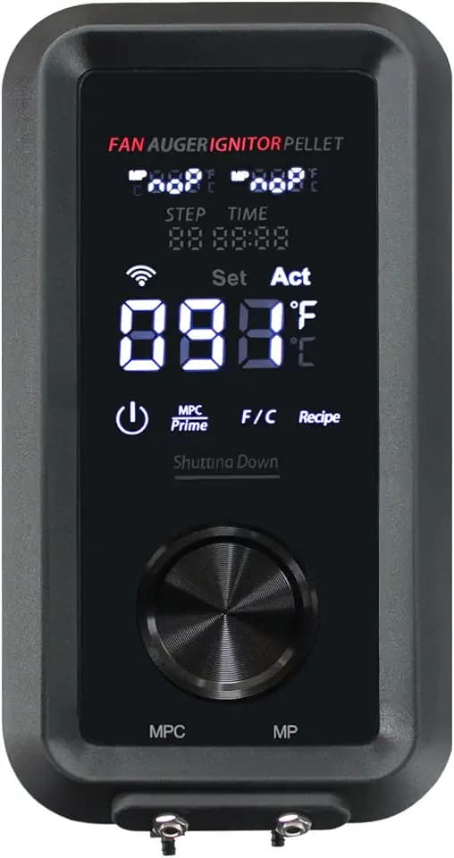 Replacement 80147 Digital PID Vertical Control Board Parts for PBV4PS2, Compatible with Pit Boss Pro Series II 4-Series Wood Pellet Vertical Smoker, Comes with WiFi and Bluetooth Function