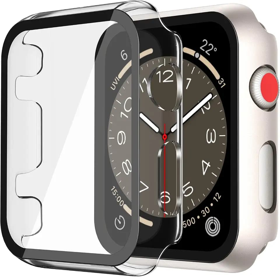 Misxi Case with Screen Protector for 42mm Apple Watch Series 3/2