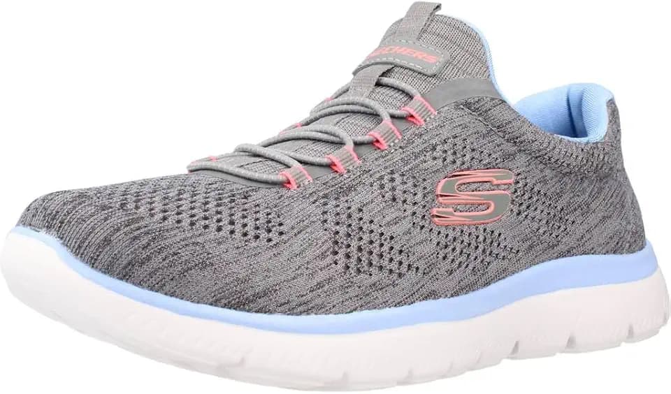Skechers Skech-Air-Wild Jumpz 84555L-LVMT, Kinder, Lavender Mesh/Multi Trim