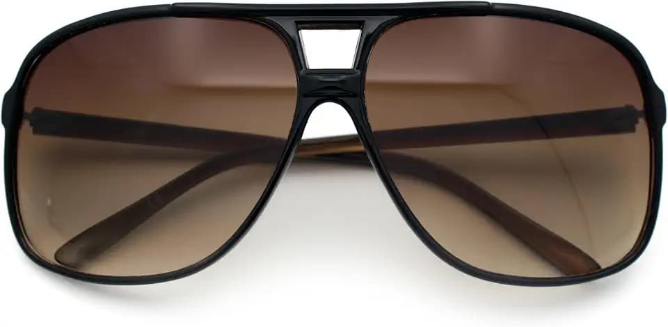 SA106 Oversize Large Thin Plastic Racer Mens Sport Sunglasses