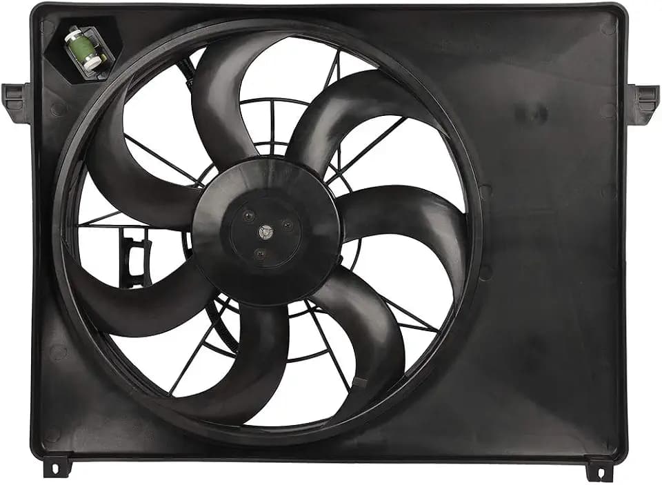 SCITOO 621235 Engine Radiator Cooling Fan Assembly Compatible with Kia
