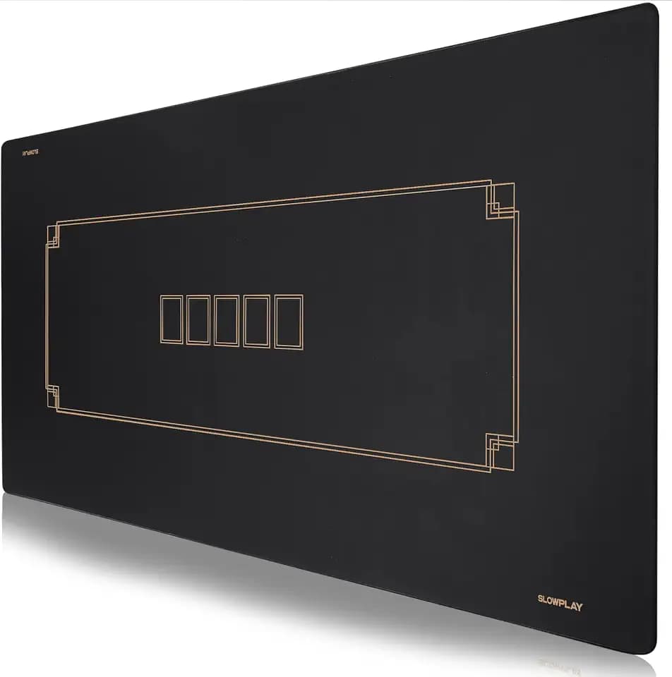 SLOWPLAY Godel Poker Mat, Water Repellent, Durable & Easy to Clean