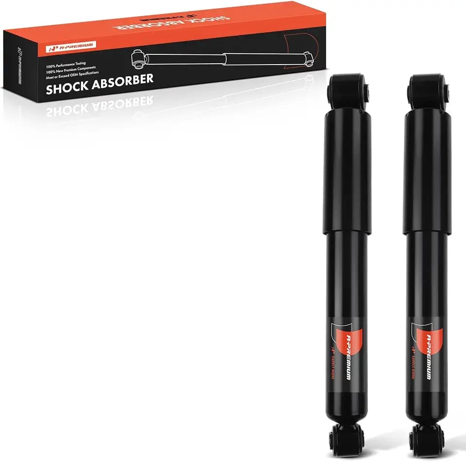 A-Premium Rear Shock Absorbers, Set of 2 - Compatible Hyundai, Kia