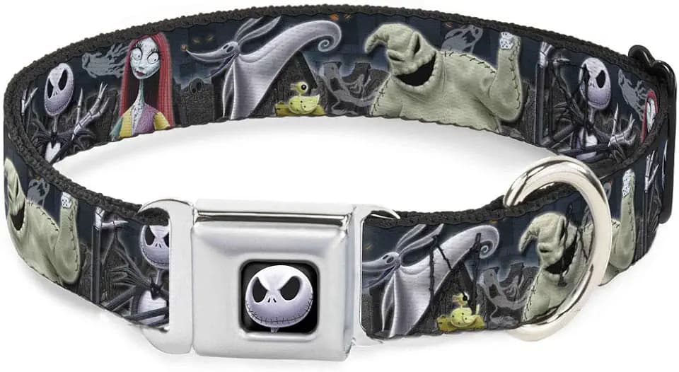 Buckle Down dc-wdy256-wl dyai Jack expression6 Full Color Hundehalsband, wide-large/45,7–81,3 cm