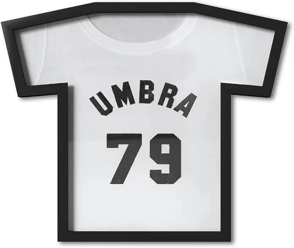 Umbra T-Frame Trikotrahmen für T-Shirts und Trikots, Klein, Schwarz