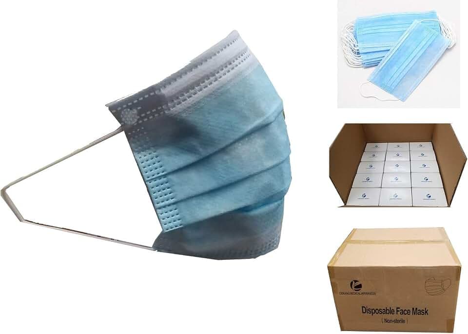 EVERSTRONG Disposable 3-Ply Mask, Daily Wear Comfort (3000pc)