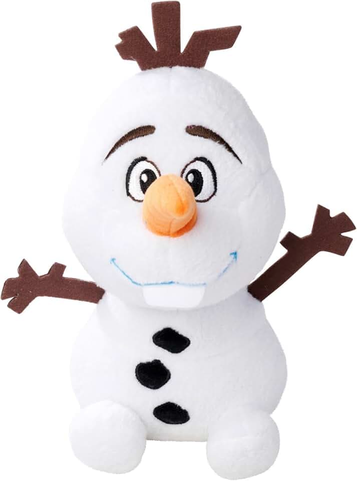 Simba Disney Frozen Olaf Plüschfigur 23 cm – Kuscheltier für Babys und Kleinkinder, weiches Plüschtier, anschmiegsam, Geschenk für Fans und Kinder, ab 0 Monaten