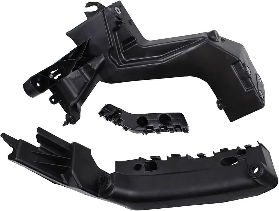 Front Driver Side Bumper Bracket and Headlight Bracket for Jeep