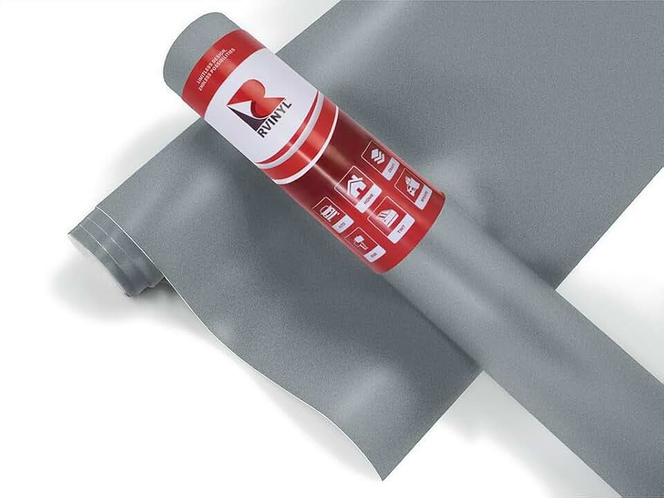 3M 2080 Series M21 Matte Silver - 5ft x 1ft - 5sq ft - Dual Cast Lustrous Vinyl Car Wrapping Film - Bubble Free Vehicle Sheet Roll