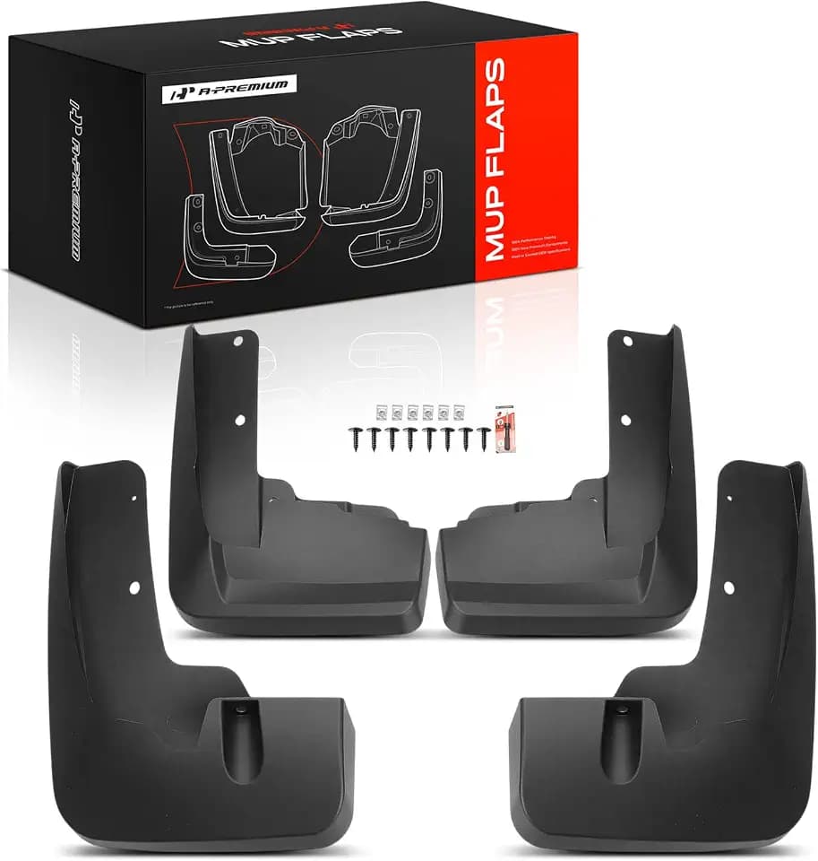 A-Premium Mud Flaps Compatible with Infiniti QX60 2022 2023 Sport Utility