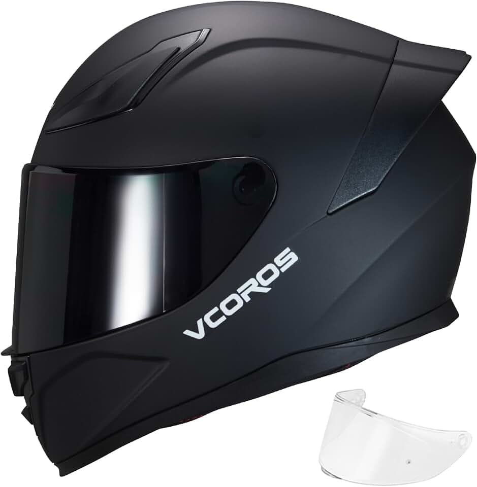 VCOROS Full Face Motorcycle Helmet WS609 DOT Approved Adult Street Racing