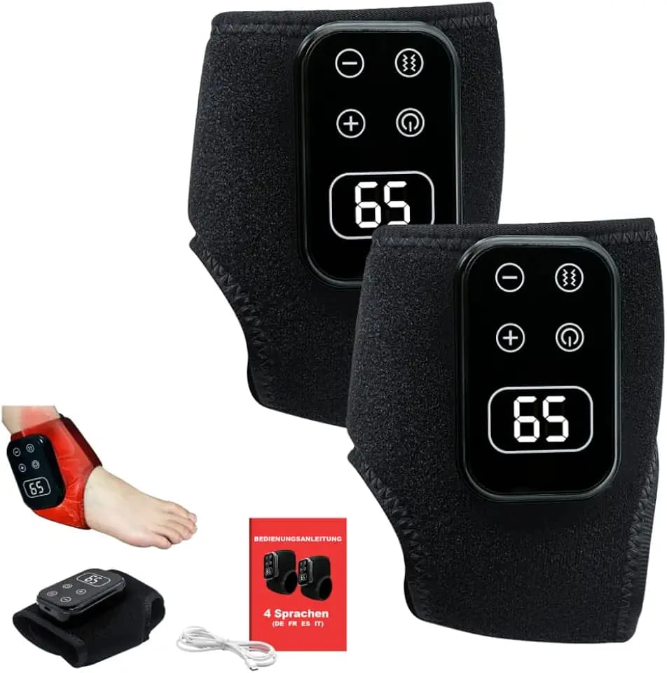 Fussmassagegerät 3-In-1-Fußmassager, Tragbar Elektrische Fußmassageräte