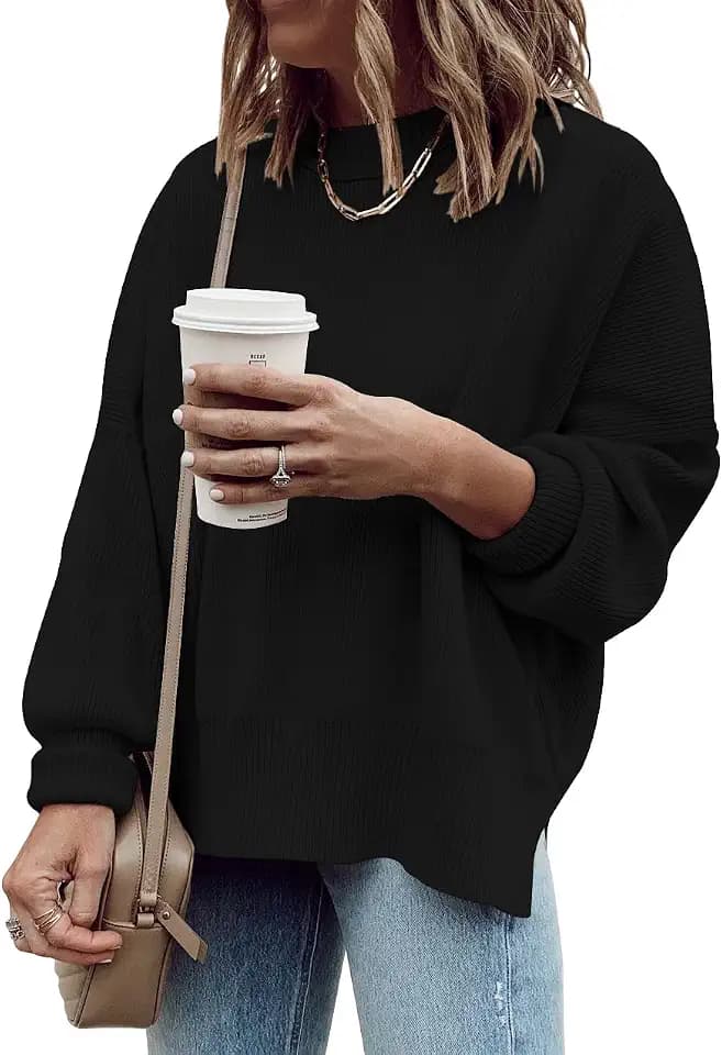 Imily Bela Womens Oversized Tunic Sweaters Fall Pullover Outfits