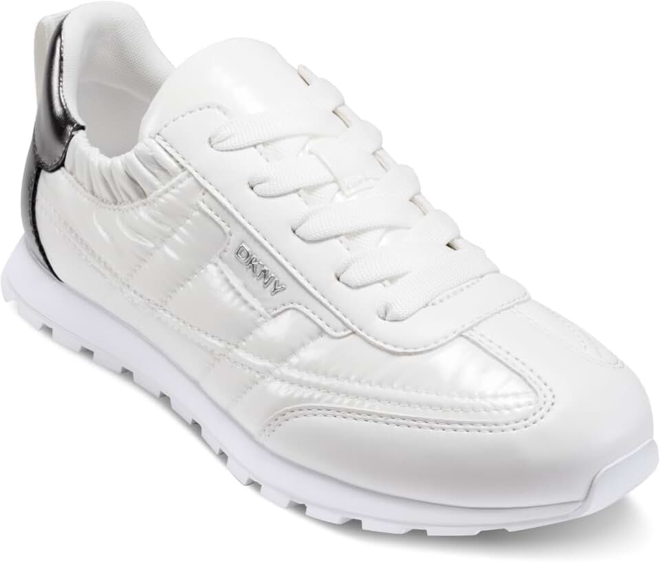 DKNY Women's Fahn Sporty Lace Up Sneaker
