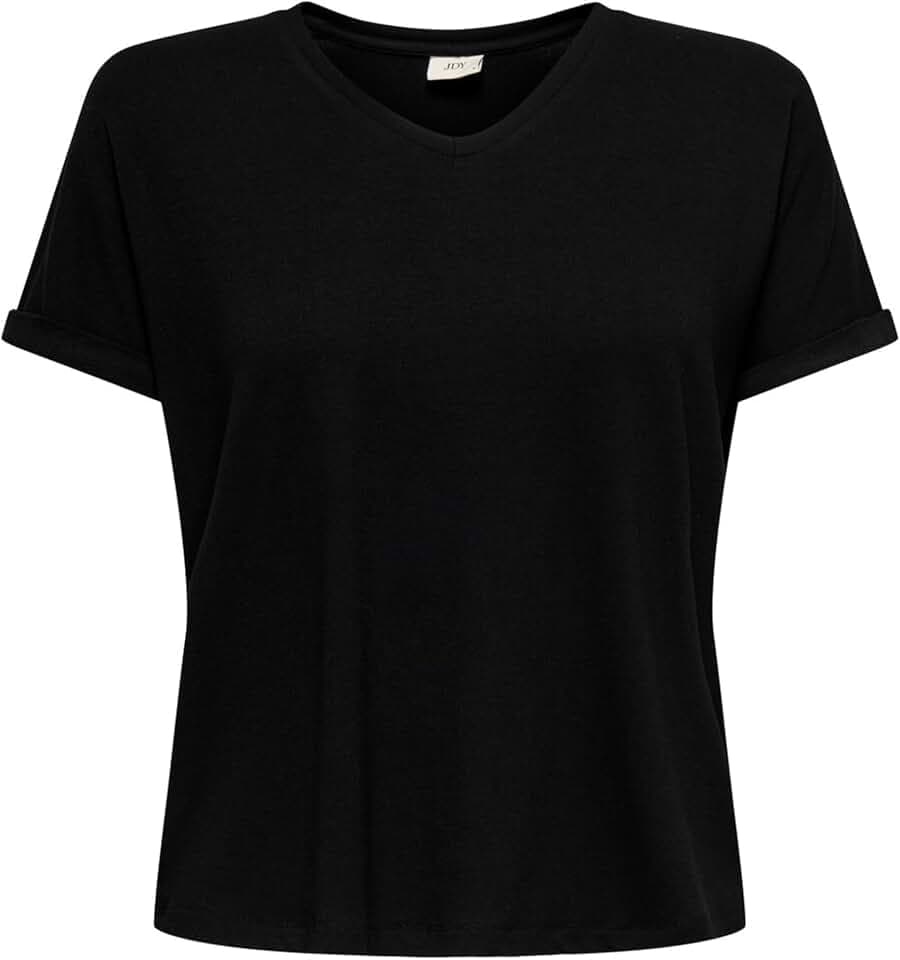JDY Damen Jdysissy S/S V-Neck Top JRS Dia Jdysissy S/S V-Neck Top JRS Dia (1er Pack)