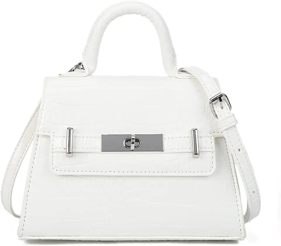 Small Cute Crossbody Purse for Women, Convertible Top Handle Bag