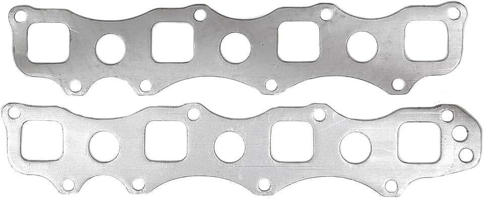 Remflex 6011 Exhaust Gasket for Mopar V8 Engine, (Set of 2)