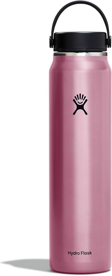 Hydro Flask - Leichte Trinkflasche 1180 ml (40 oz) Trail Series - Vakuumisolierte, Wiederverwendbare Trinkflasche aus Edelstahl mit Auslaufsicherem Flex Deckel - Wide-Öffnung - Tourmaline