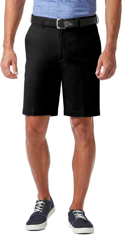 Haggar Men's Classic Fit Flat Front Short