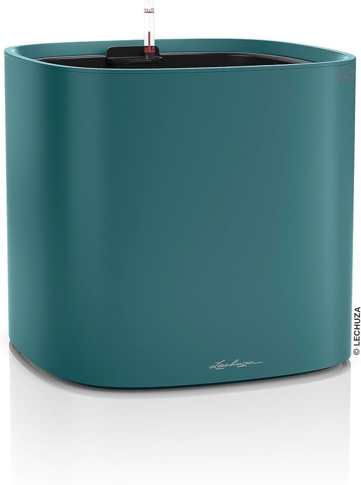 LECHUZA PILA Color Planter petrolblau 15902, 35x35x33 cm