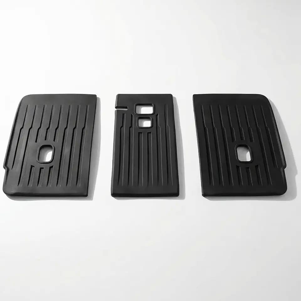 for Tesla Model Y Juniper Rear Seat Back Cover All Weather TPE SeatBack Liner Pad Back Protector Interior Accessories 2025 2026 (5 Seats)