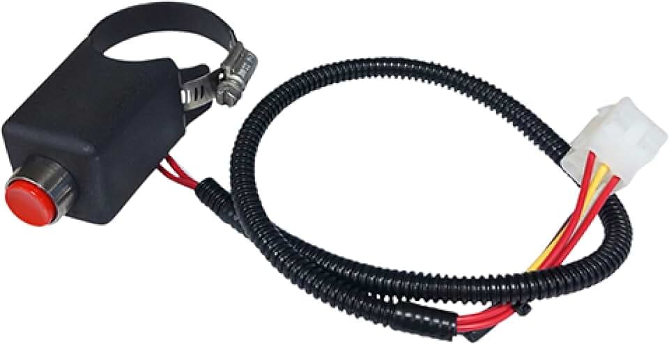 Red Hawk Horn Button for Club Car Tempo and Precedent