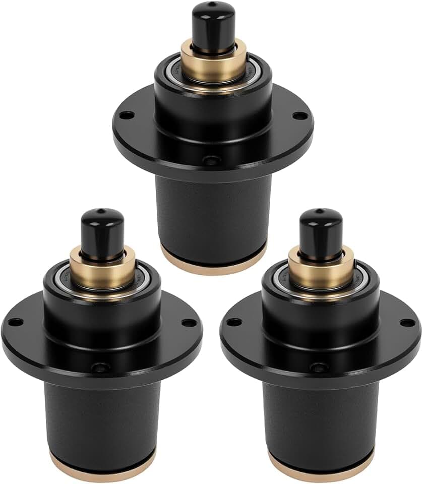 037-6015-50 Spindle Assembly for 42'' 48'' 52'' 60'' 72'' Deck, Compatible with B ad Boy CZT, ZT Elite, P up Pup Lightning, M averick Ride-On Mower, Replaces 037-6015-00 S tens 285-951, 3 Pack