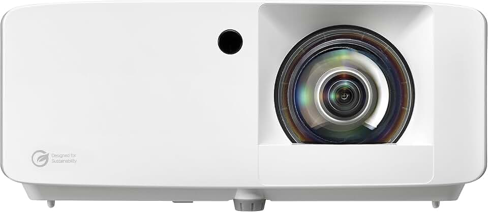 Optoma UHZ35ST Compact Short Throw Laser Projector, 4K UHD