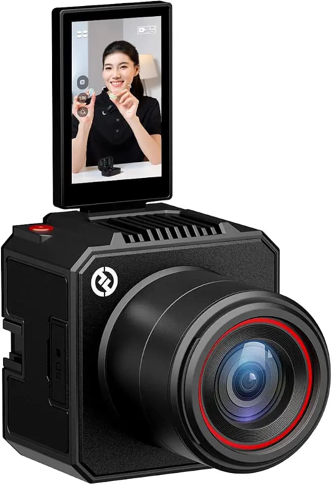 Hollyland VenusLiv Air Live Streaming Camera,1/1.3" CMOS/F1.05 Custom Lens,4K30p/UVC/HDMI Video Output,Built for 24/7 Streaming,AI Tuning/Green Screen/Image Overlay/Skin Beauty/Color Correction