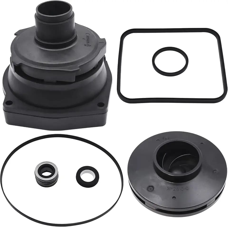 SPX2610CKIT Drivetrain Upgrade Kit Replacement for Hayward Super Pump 1600X, 1-1/2-HP – Restore Performance with Durable, Easy-to-Install Parts