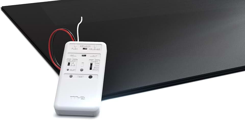 m-e Funk-Sensormatte Mobiles Sicherheits- & Komfort-System sowie Pflegehilfe für zu Hause (Nur Funk-Sensormatte)
