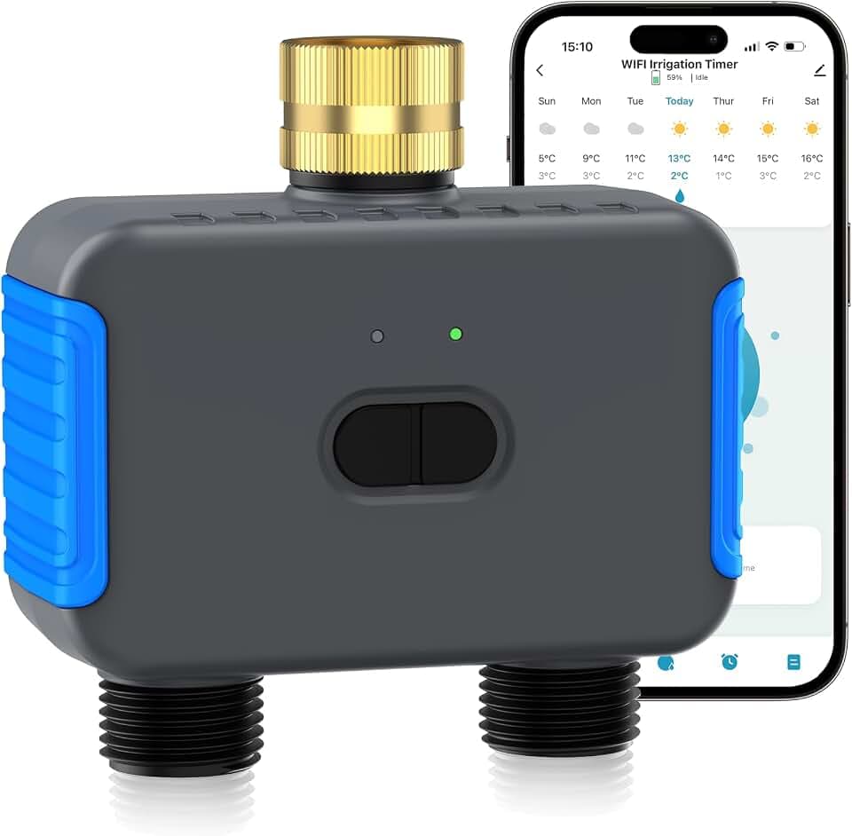WiFi Sprinkler Timer, Water Timer for Garden Hose