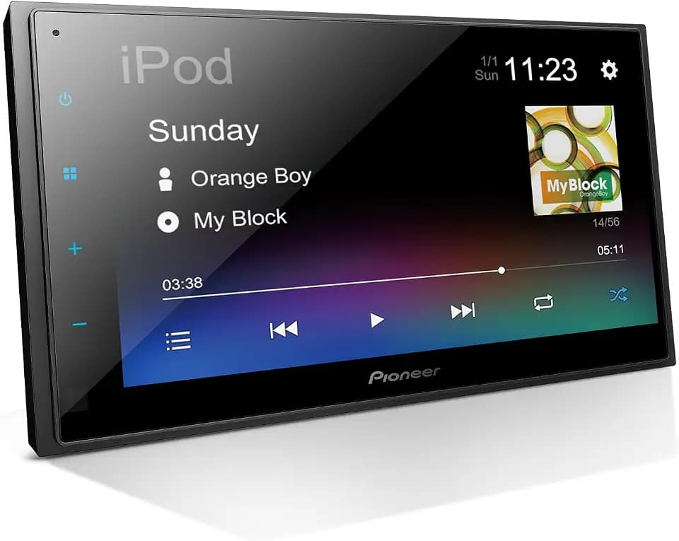 Pioneer DMH-342EX 6.8" Capacitive Touchscreen Double Din Car Stereo