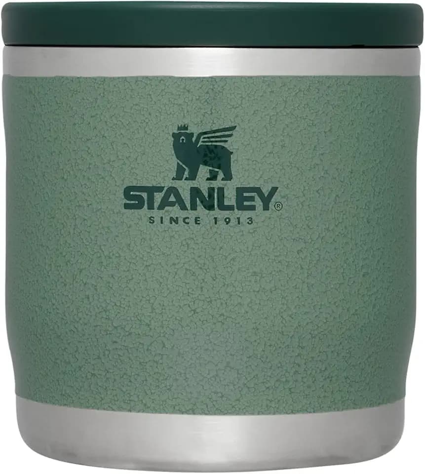 STANLEY 1913 Adventure To-Go Food Jar 0.35L - Thermobehälter Für Essen - 4 Stunden Heiß - 4 Stunden Kalt - Auslaufsicher - Einfaches Reinigen - Breite Öffnung - Spülmaschinenfest - BPA Frei - Green