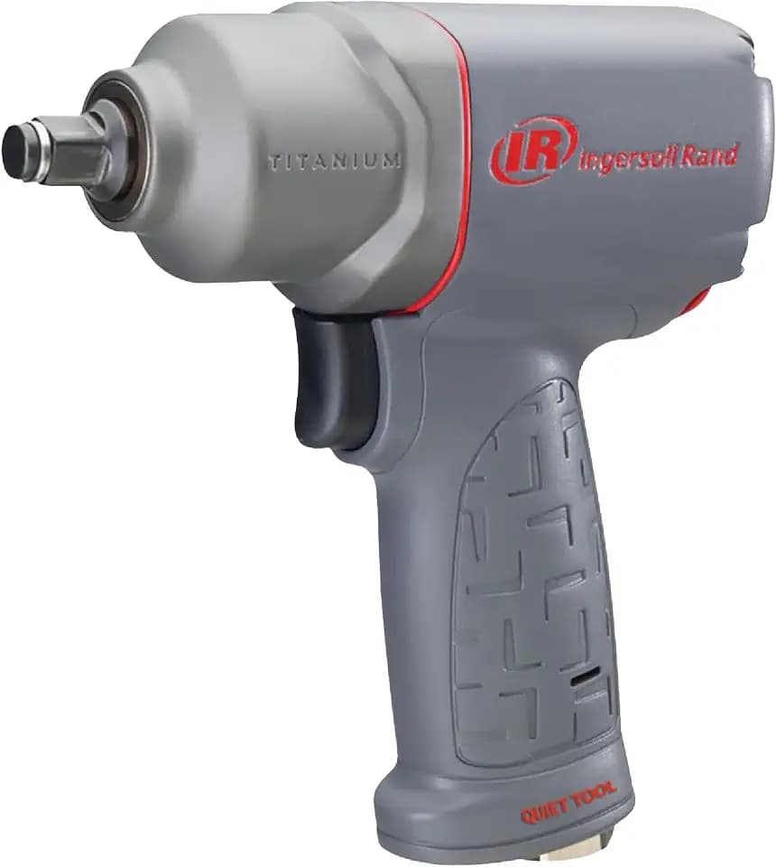Ingersoll-Rand Druckluft Schlagschrauber 2125QTiMAX, mit 450 Nm Drehmoment und patentierter Einhandbedienung, besonders geräuscharm und leistungsstark mit 7 Flügelmotor