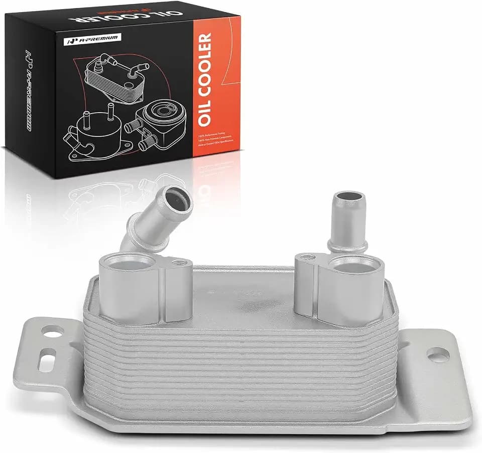 A-Premium Transmission Oil Cooler Compatible with Ford, Lincoln