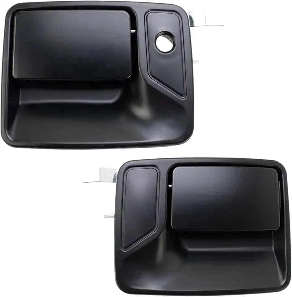 TRQ Metal Reinforced Left & Right Exterior Door Handle Set Front