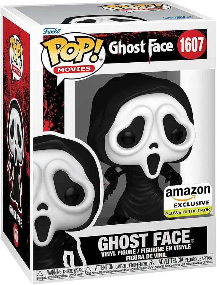 Funko POP! Movies: Ghostface - Glow in the Dark - Amazon Exclusive