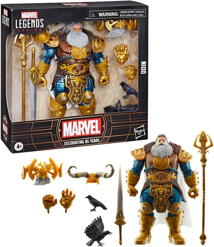 Marvel Legends Series Odin, Deluxe 85th Anniversary Comics Collectible 6-Inch Action Figure